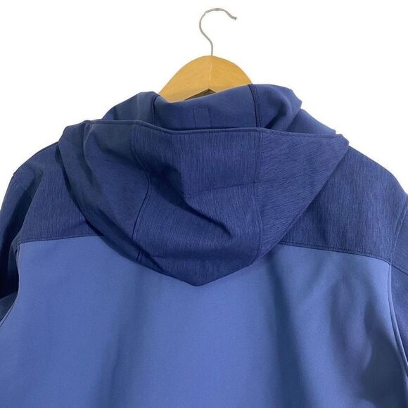 Columbia men’s softshell outdoor jacket with hood medium nwot - Picture 8 of 12